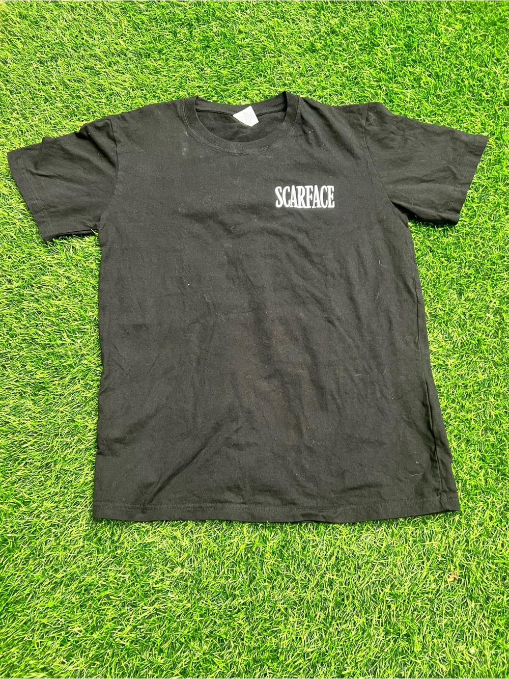 Scarface Black Graphic Tee - Men's Short Sleeve Shirt